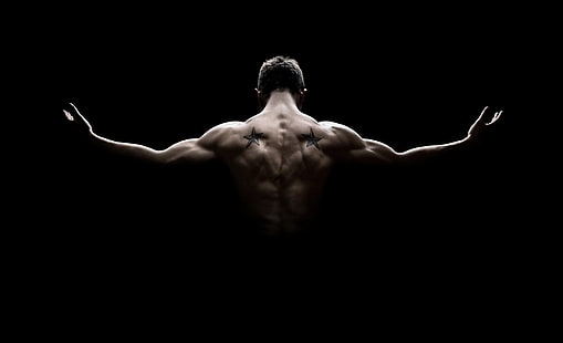 Bodybuilder, Muscles, 5K, HD wallpaper HD wallpaper