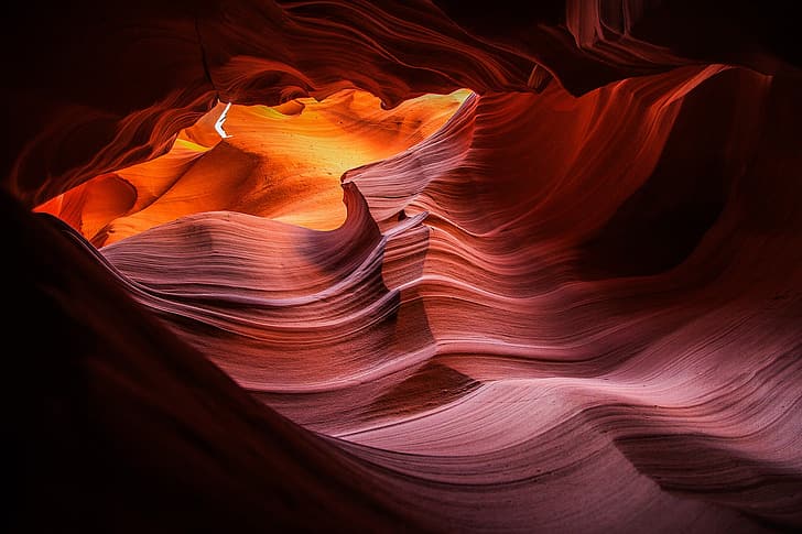 Natur, Felsen, Textur, Antelope Canyon, HD-Hintergrundbild