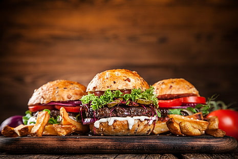 Nourriture, burger, Fond d'écran HD HD wallpaper