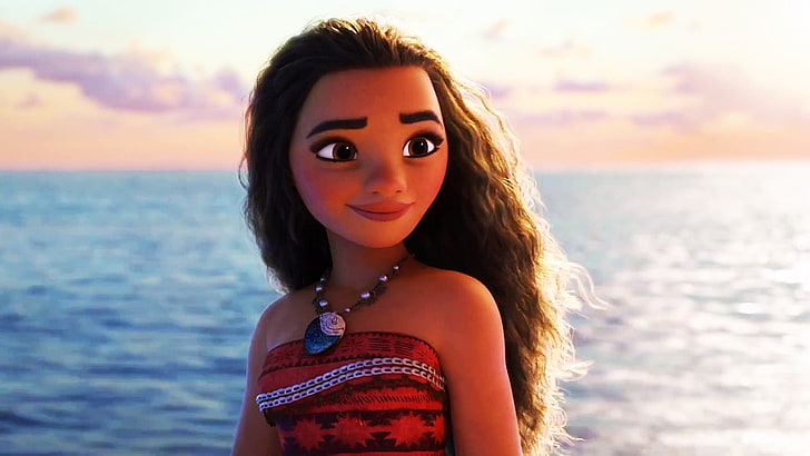 Moana Abbildung, Moana, Vaiana, Disney Prinzessinnen, HD-Hintergrundbild