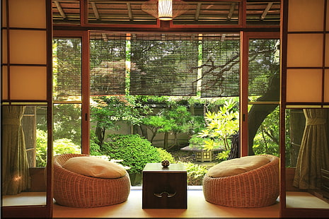Asia, architettura, edilizia, antica, giapponese, Sfondo HD HD wallpaper