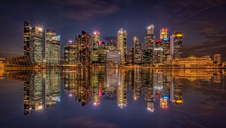 singapore 4k skärmsläckare, HD tapet