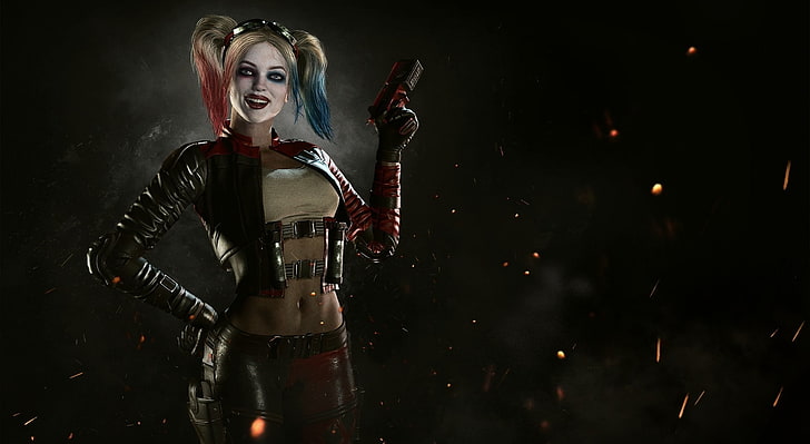 Ketidakadilan 2 Harley Quinn, ilustrasi Harley Quinn, Permainan, Batman, video game, 2017, ketidakadilan 2, harley, quinn, dc, harley quinn, Wallpaper HD
