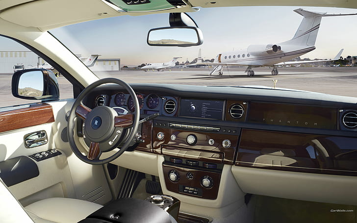 Rolls Royce Phantom Interior HD, mobil, interior, hantu, gulungan, royce, Wallpaper HD