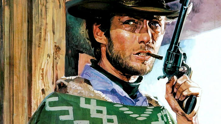 Filme Western Clint Eastwood, HD-Hintergrundbild