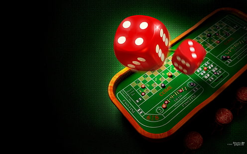 casino, dice, roulette, HD wallpaper HD wallpaper