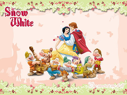 Snow White And The Seven Dwarfs Snow White And The Seven Dwarfs 11309384 1024 768, HD wallpaper HD wallpaper