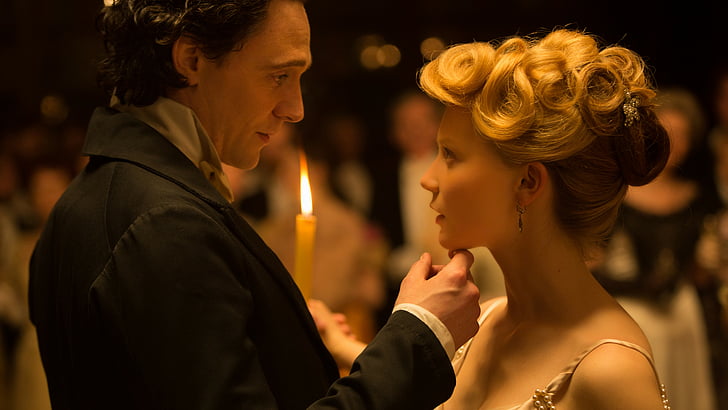 Crimson Peak, Mejores películas de 2015, película, Tom Hiddleston, Mia Wasikowska, Fondo de pantalla HD