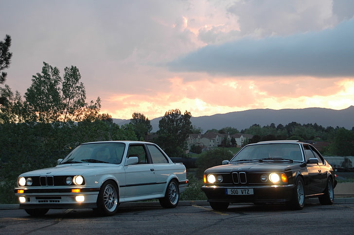 coucher de soleil bmw e30 e24 voitures BMW HD Art, BMW, coucher de soleil, Fond d'écran HD