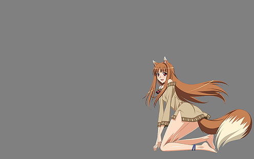 anime, Spice and Wolf, Holo, Wallpaper HD HD wallpaper