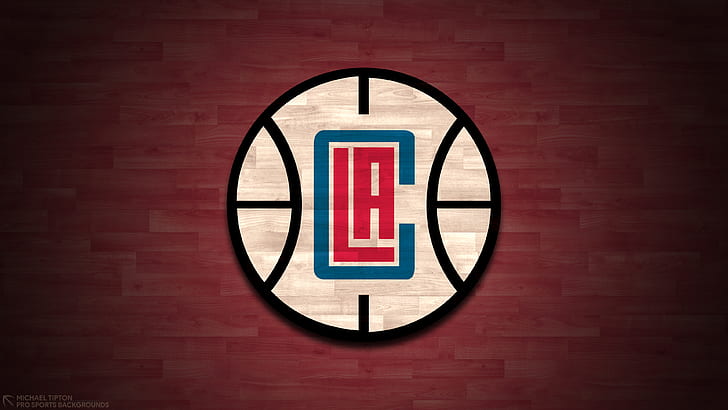 Basketbol, ​​Los Angeles Clippers, Logo, NBA, HD masaüstü duvar kağıdı