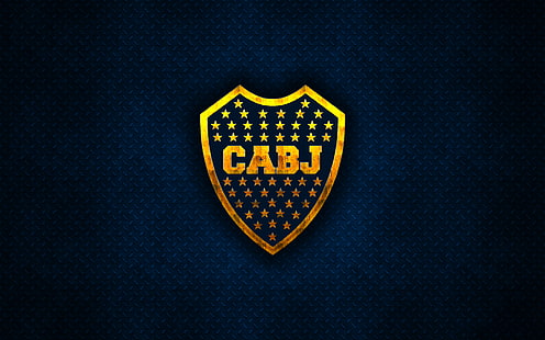  Soccer, Boca Juniors, Emblem, Logo, HD wallpaper HD wallpaper