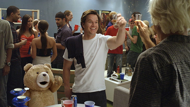 Película, Ted, Mark Wahlberg, Ted (Personaje de la película), Fondo de pantalla HD