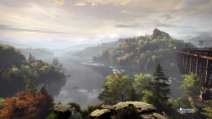 zdjęcie lasu, Zaginięcie Ethana Cartera, gry wideo, pejzaż, Tapety HD