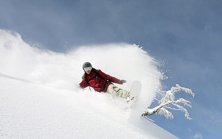 burton, nieve, snowboard, invierno, Fondo de pantalla HD