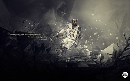 Sport, Basketball, Los Angeles, NBA, Lakers, Kobe Bryant, Player, HD wallpaper HD wallpaper