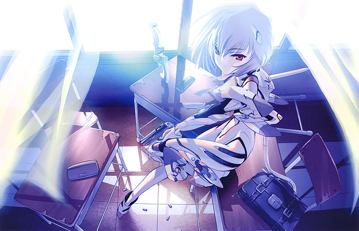 Anime, Ayanami Rei, Neon Genesis Evangelion, HD-Hintergrundbild