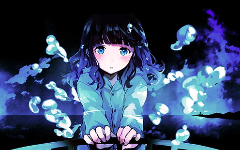 Anime Sad Girl, Fond d'écran HD HD wallpaper