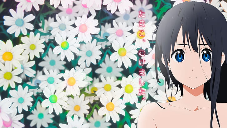 Tamako Market, anime girls, Kitashirakawa Tamako, HD wallpaper