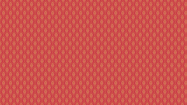 Ilustración rectangular naranja, ola, hojas, flores, rojo, fondo, papel tapiz, patrones, textura, adorno, diamantes, la imagen pequeña, Fondo de pantalla HD