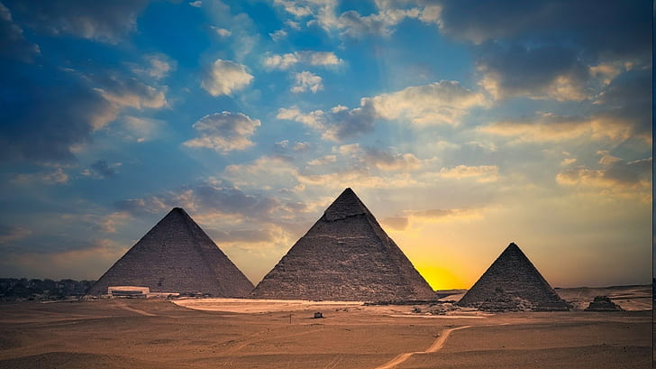 エジプトの夕焼けhd壁紙無料ダウンロード Wallpaperbetter