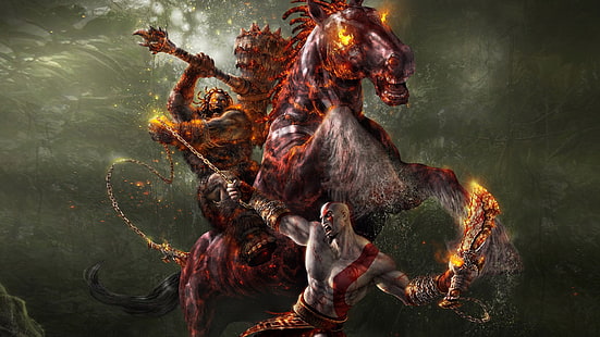 God of War wallpaper, God of War, Kratos, video games, HD wallpaper HD wallpaper