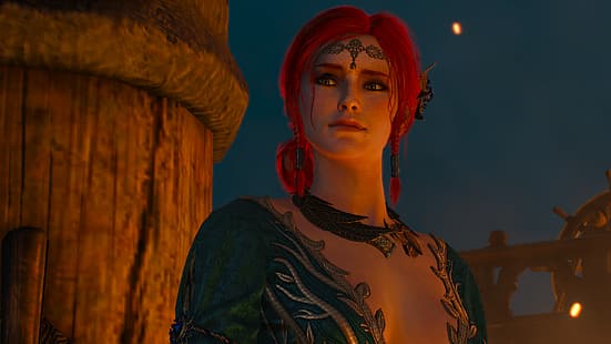 The Witcher 3: Wild Hunt, Triss Merigold, HD-Hintergrundbild HD wallpaper