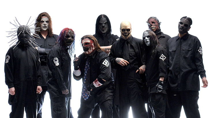 Halloween Kostüm, Slipknot, Band, Masken, Kostüme, Bild, HD-Hintergrundbild
