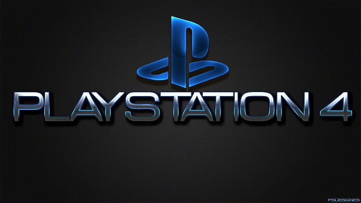 Playstation 4-logotyp, Sony, Playstation, Logo, Sony, HD tapet