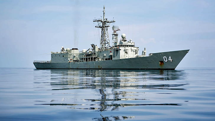 navio de guerra, veículo, mar, militar, HD papel de parede