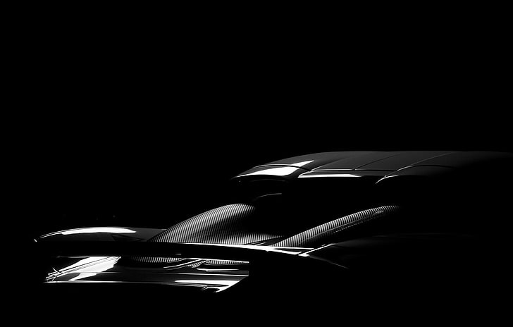 voiture de sport, Porsche, Carrera GT, sombre, Fond d'écran HD