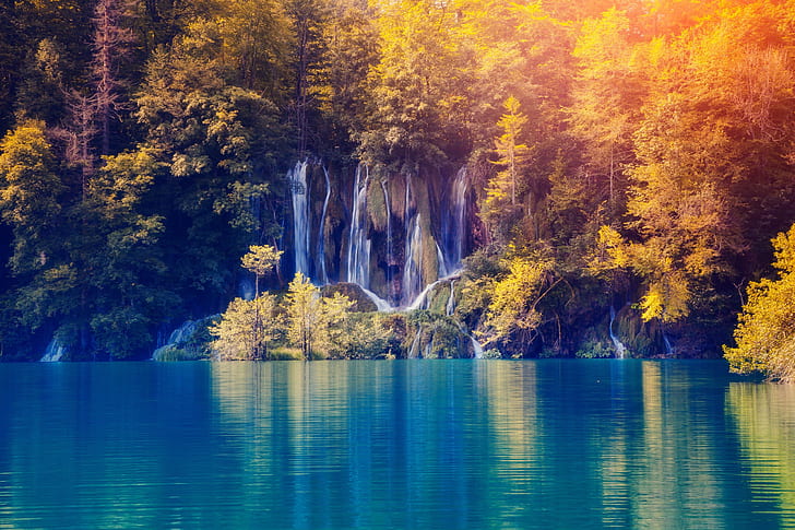 waterfall 4k desktop ad alta risoluzione, Sfondo HD