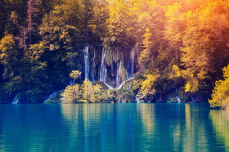 Wasserfall 4k Desktop in hoher Auflösung, HD-Hintergrundbild HD wallpaper