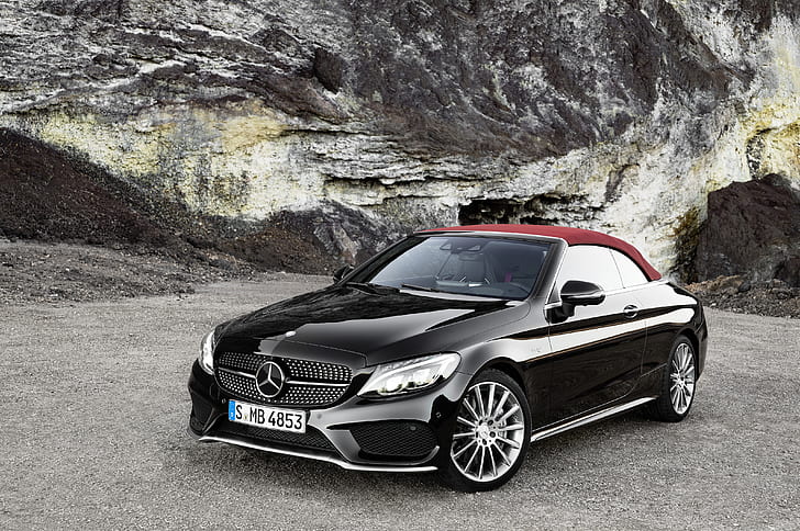 Mercedes-Benz, convertible, Mercedes, AMG, Cabriolet, C-Class, A205, HD wallpaper