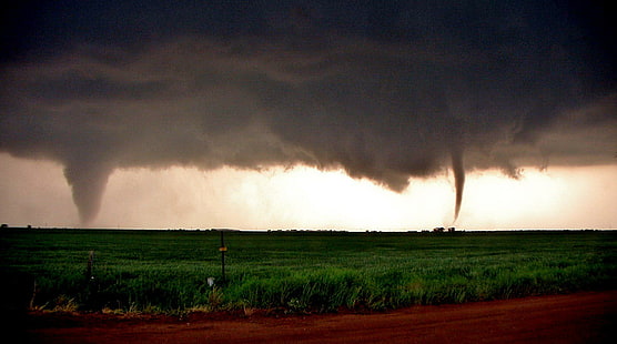 Tornado Storm Rain Disaster Nature Sky Image Download, disaster, download, image, nature, rain, storm, tornado, HD wallpaper HD wallpaper