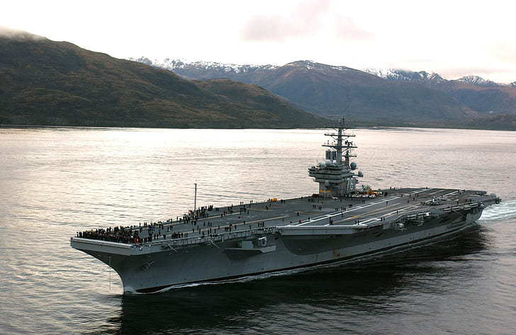 Flugzeugträger, Kriegsschiff, Militär, Fahrzeug, Schiff, HD-Hintergrundbild