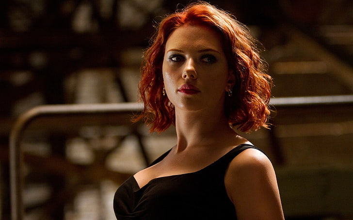 Scarlett Johanssen, Scarlett Johansson, Os Vingadores, Viúva Negra, HD papel de parede
