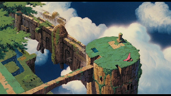 zamek laputa na niebie, Tapety HD HD wallpaper