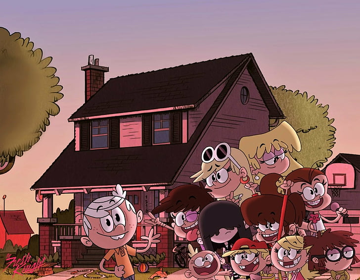 Serie TV, The Loud House, Cartoon, Nickelodeon, Sfondo HD