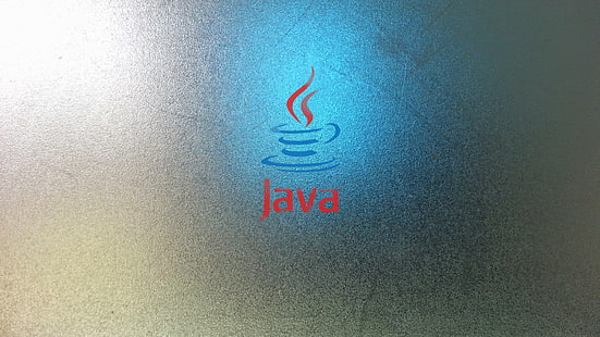 Logo Java, Java, programowanie, język programowania, komputer, kod, proste, Tapety HD HD wallpaper