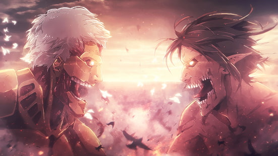 Anime, Attack On Titan, Eren Yeager, HD tapet HD wallpaper