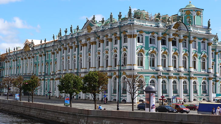 Winter Palace And Hermitage Museum, HD wallpaper