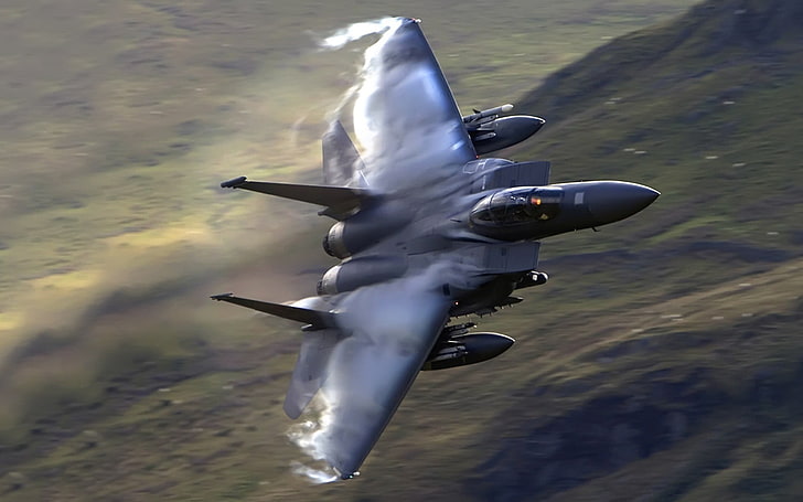 Düsenjäger, Flugzeuge, F-15 Eagle, Militärflugzeuge, Fahrzeug, HD-Hintergrundbild