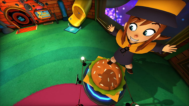 A Hat In Time, screen shot, colorful, HD wallpaper