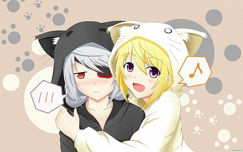 Anime, Infinite Stratos, Charlotte Dunois, Laura Bodewig, Tapety HD HD wallpaper