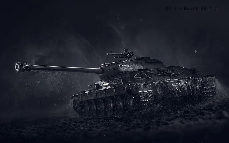 WoT, World Of Tanks, Wargaming-Netz, Is-6, IS-6 Black Edition, HD-Hintergrundbild