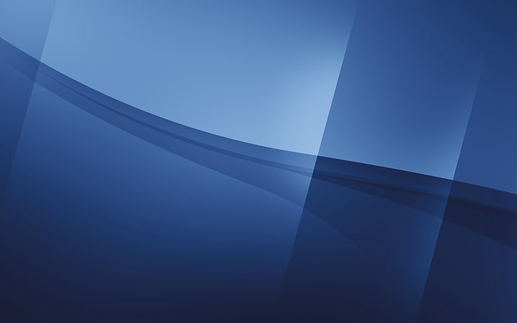 วอลล์เปเปอร์ Windows สีน้ำเงินเส้นจุดแสงมืด, วอลล์เปเปอร์ HD
