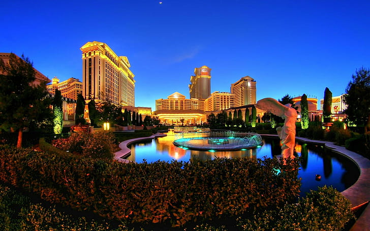 Caesars Palace Las Vegas Hotel & Casino, hotel, palace, vegas, caesars, casino, travel and world, HD wallpaper