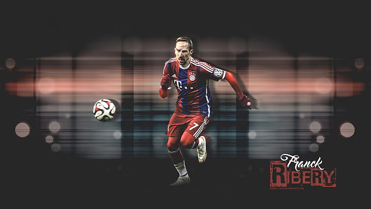 Soccer, Franck Ribéry, FC Bayern Munich, French, HD wallpaper