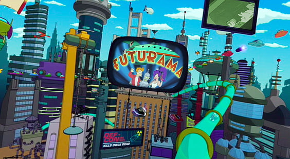 Futurama, HD-Hintergrundbild HD wallpaper